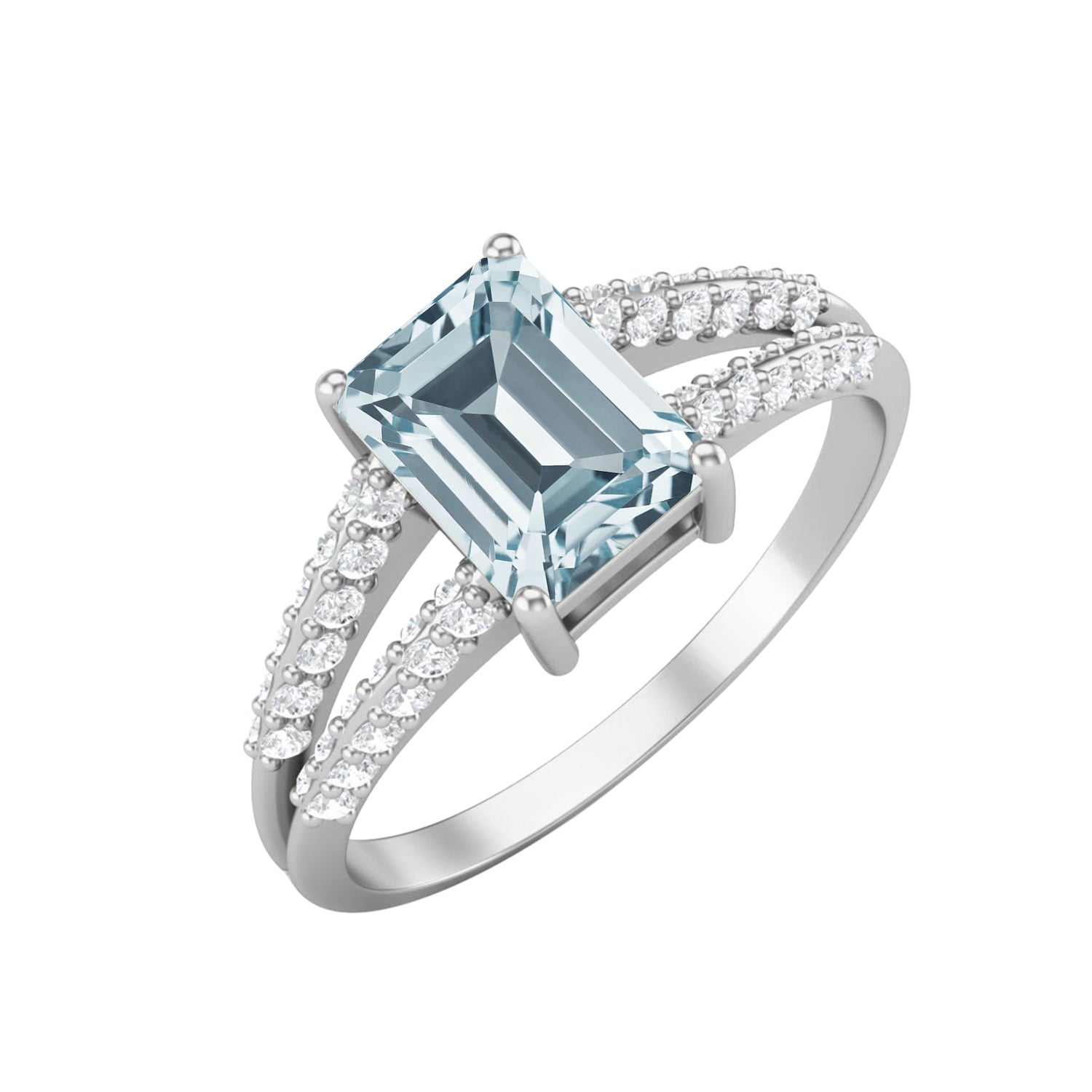 Anello di promessa nuziale con topazio blu naturale, anello di nozze ovale