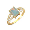 Ethiopian Opal Ring