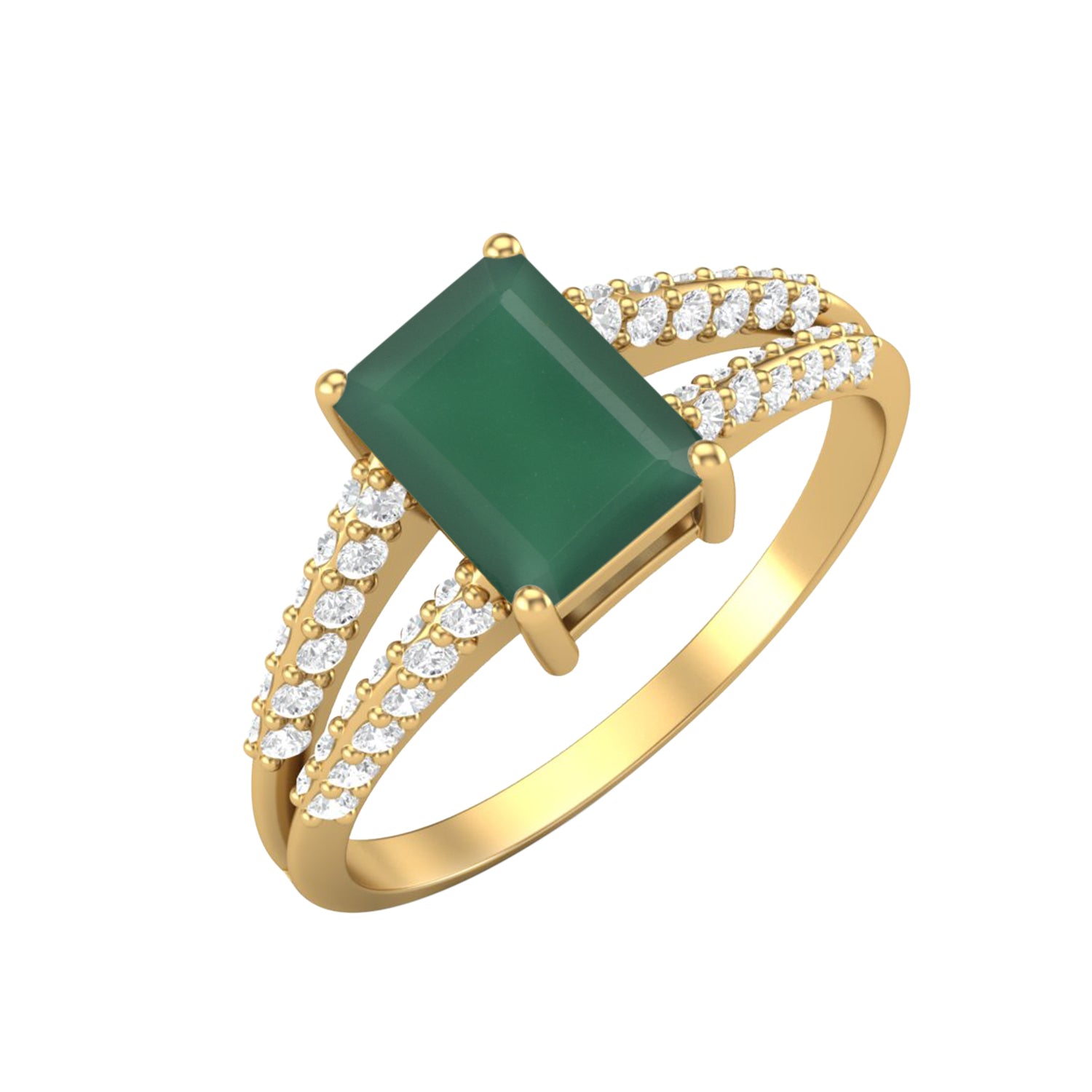 Green Onyx Ring
