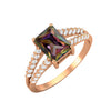 Mystic Topaz Ring