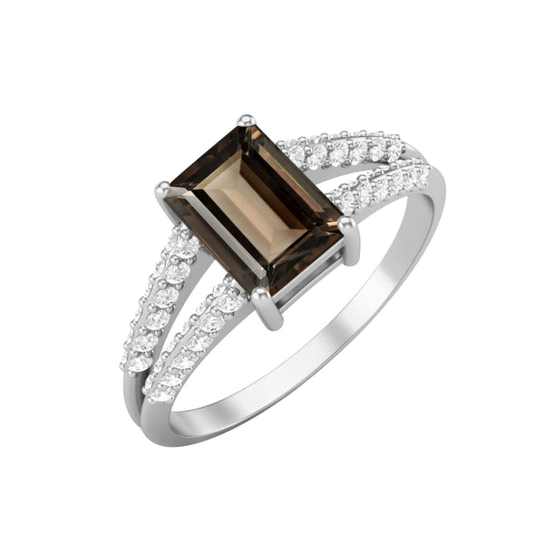 Smoky Quartz Ring