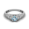 Blue Topaz Ring