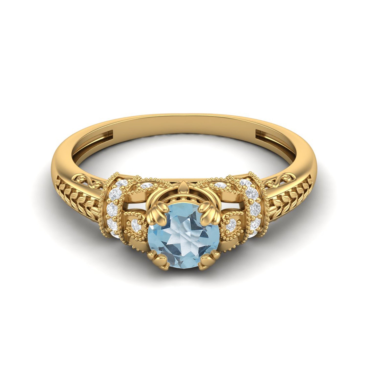 Blue Topaz Ring