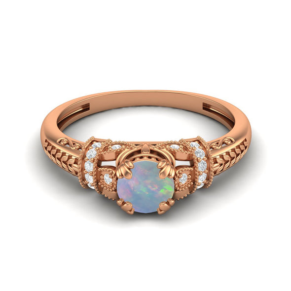 Ethiopian Opal Ring