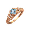 Blue Topaz Ring