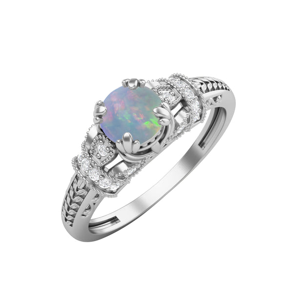 Ethiopian Opal Ring