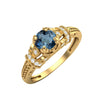 London Blue Topaz Ring