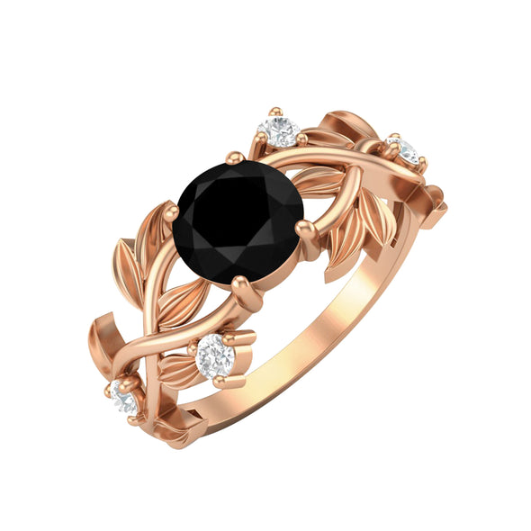 Black Spinel Ring