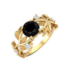 Black Spinel Ring