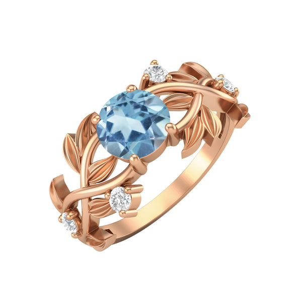 Blue Topaz Ring