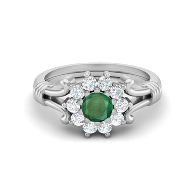 Emerald Zambia Ring