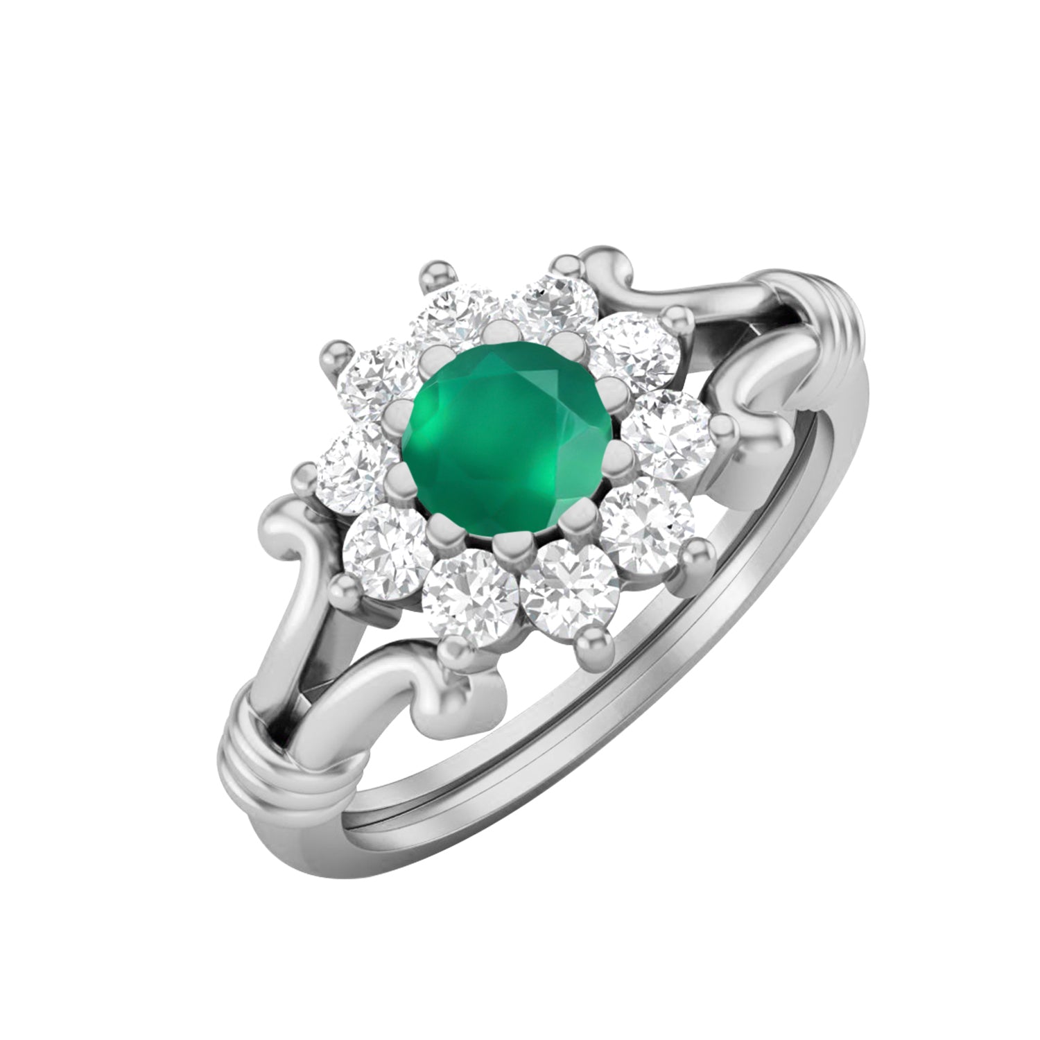 Green Onyx Ring