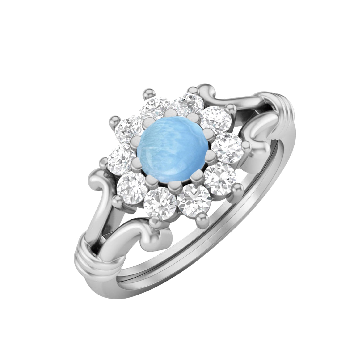 Larimar Ring