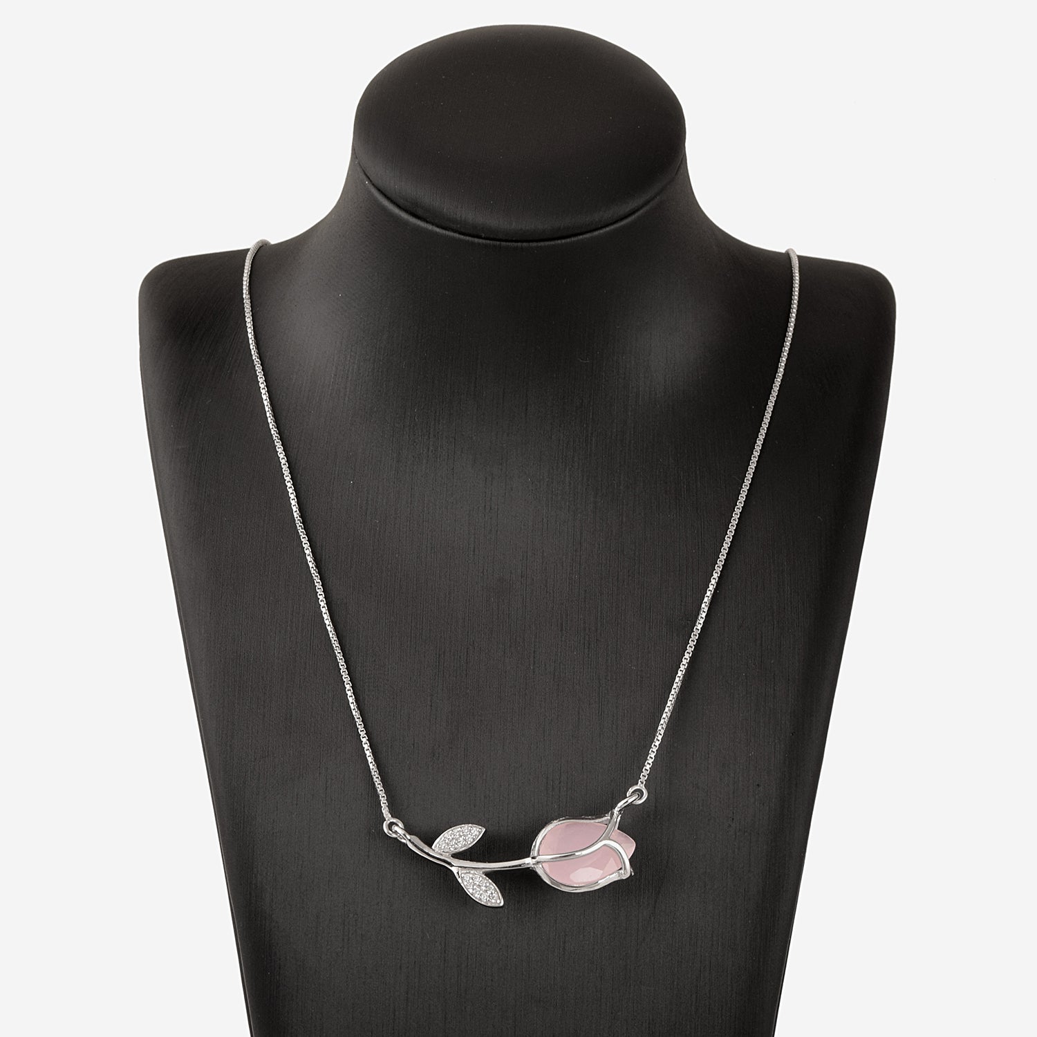 Collana con fiocco di neve e stella in tanzanite - Argento Sterling