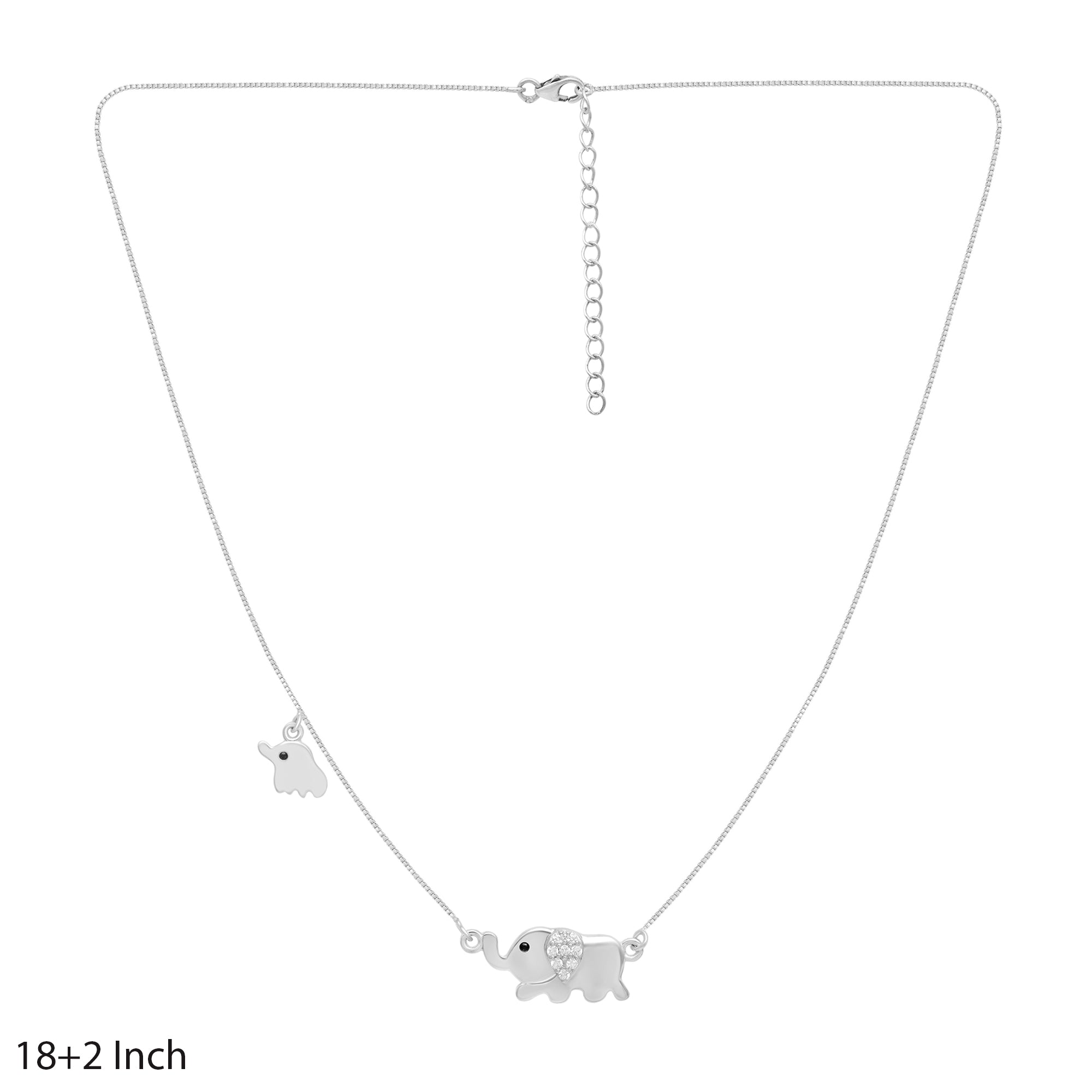 Collana con fiocco di neve e stella in tanzanite - Argento Sterling