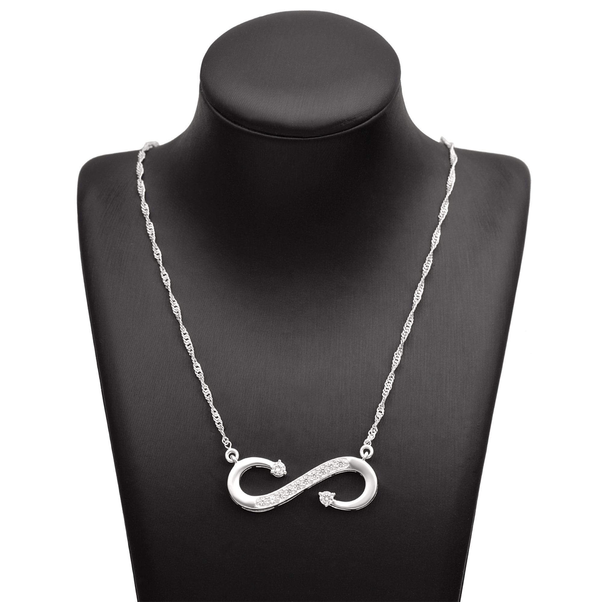 Collana con fiocco di neve e stella in tanzanite - Argento Sterling