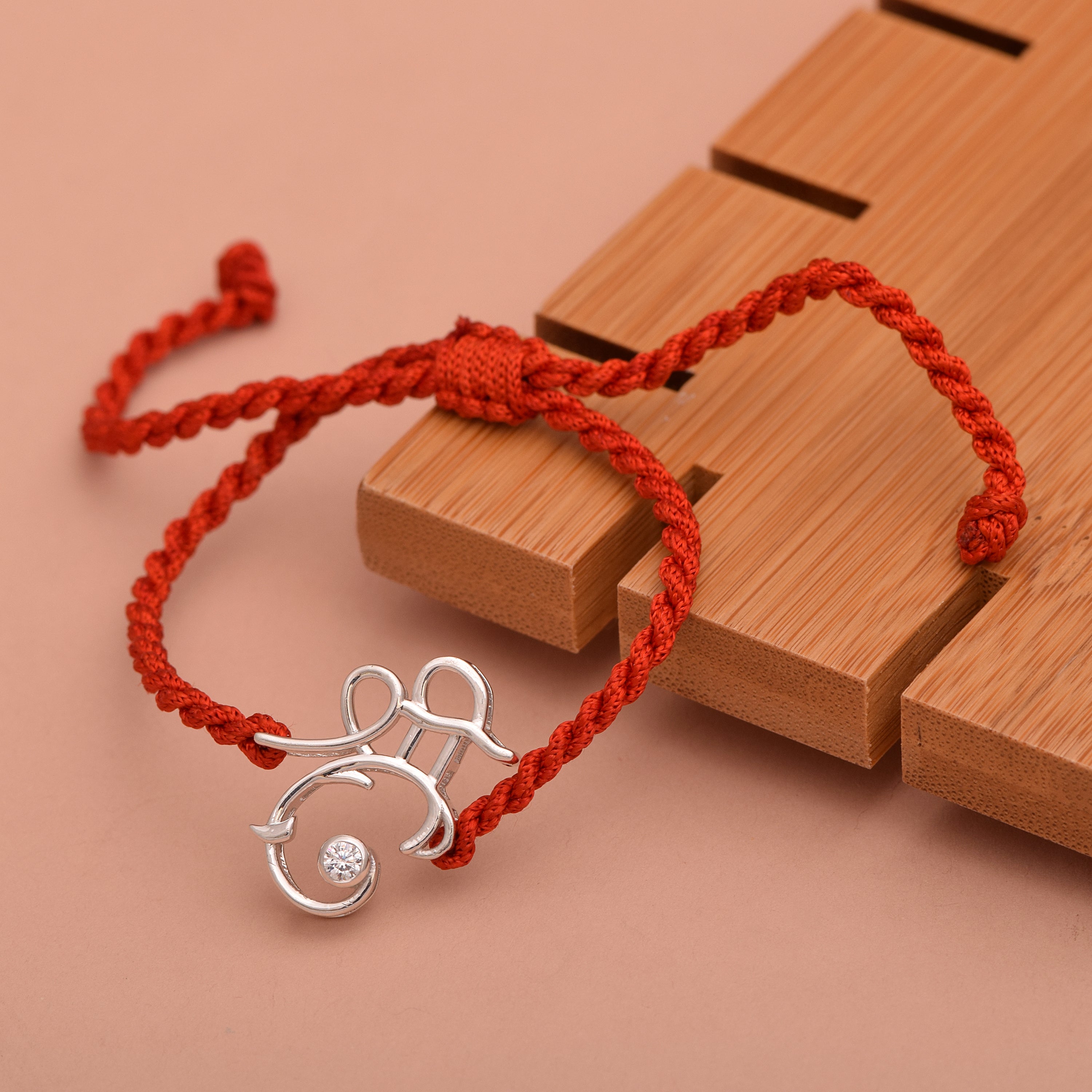 Shree Rakhi Bracelet Symbol of Prosperity