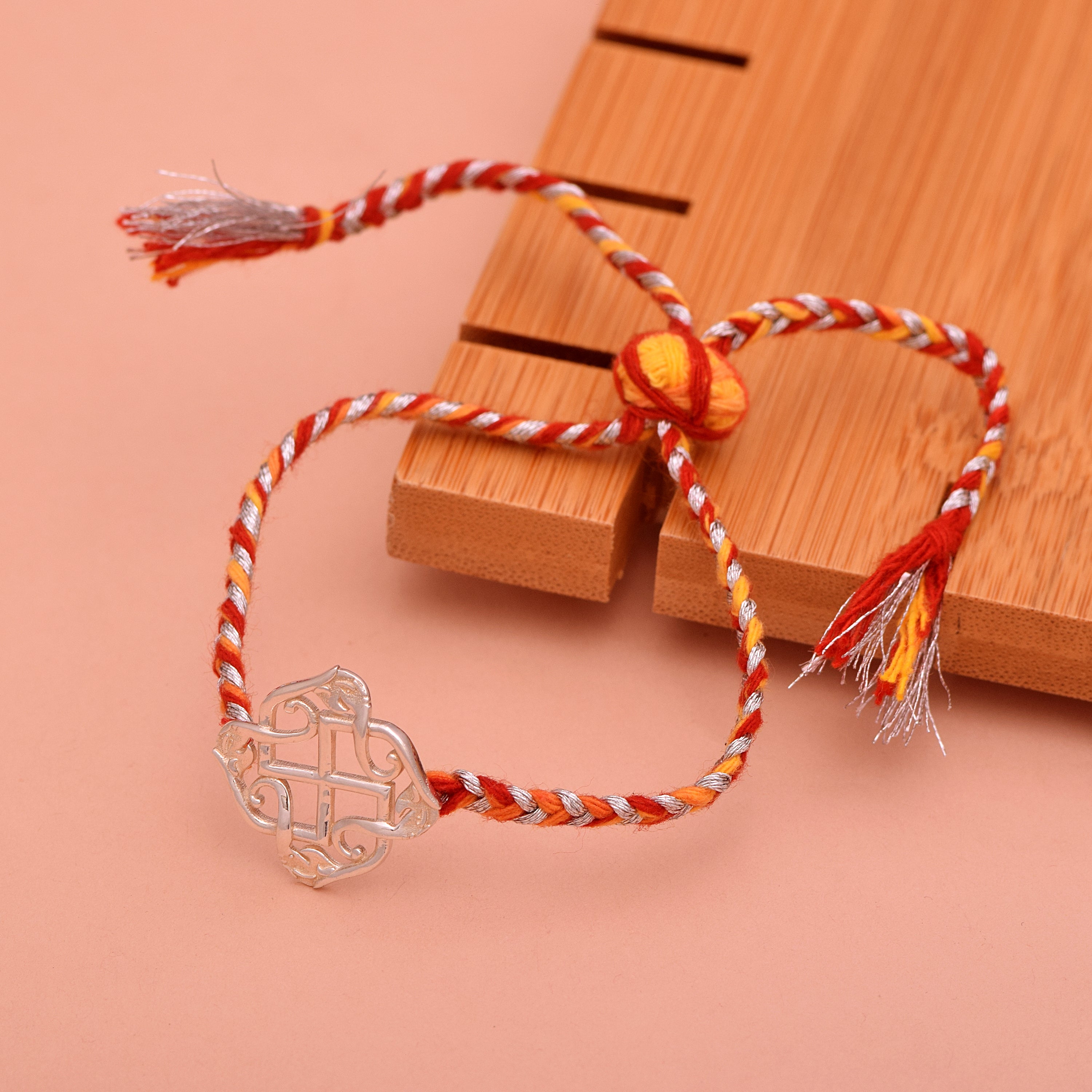 Swastik Rakhi Bracelet