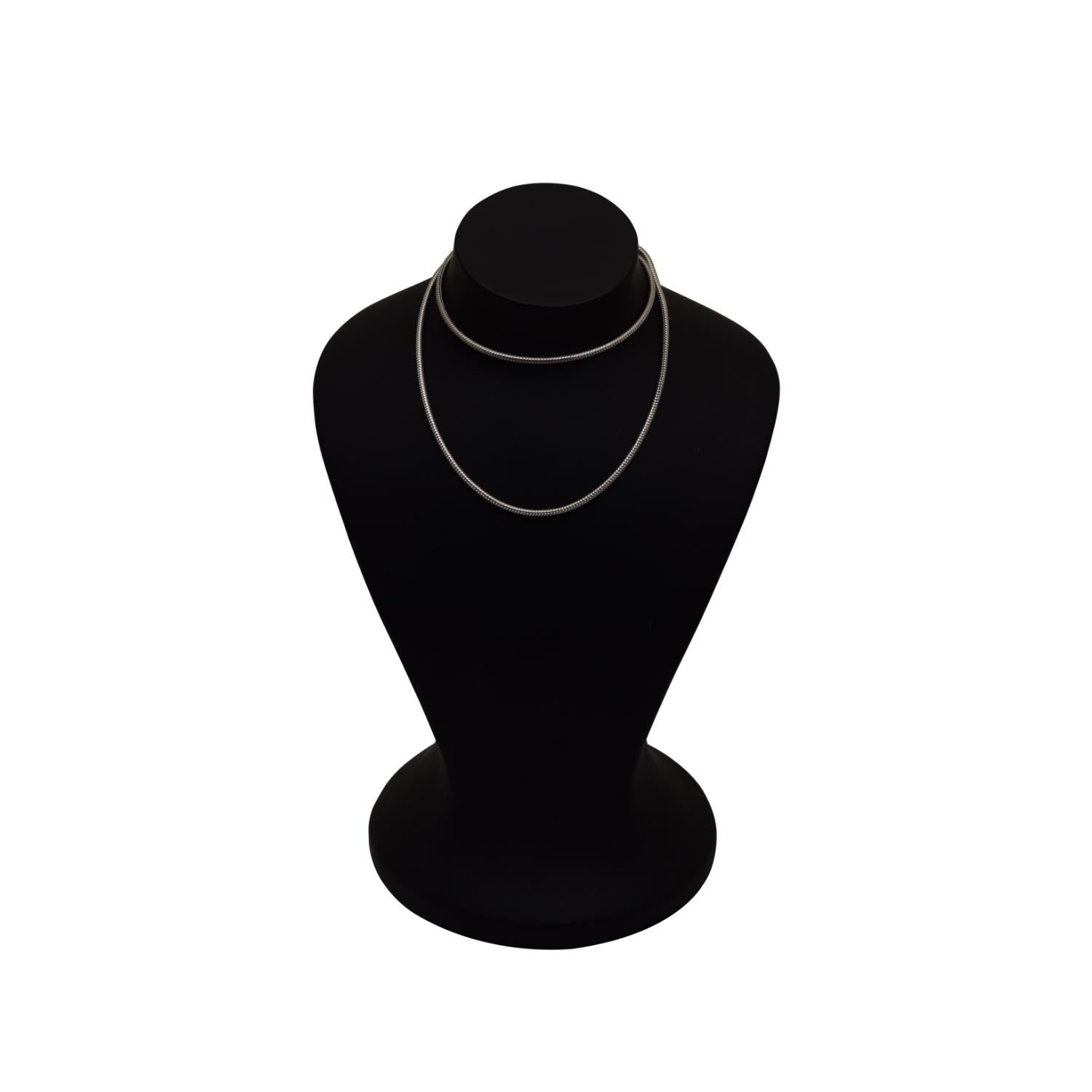 Collana a catena da 18 pollici in argento sterling