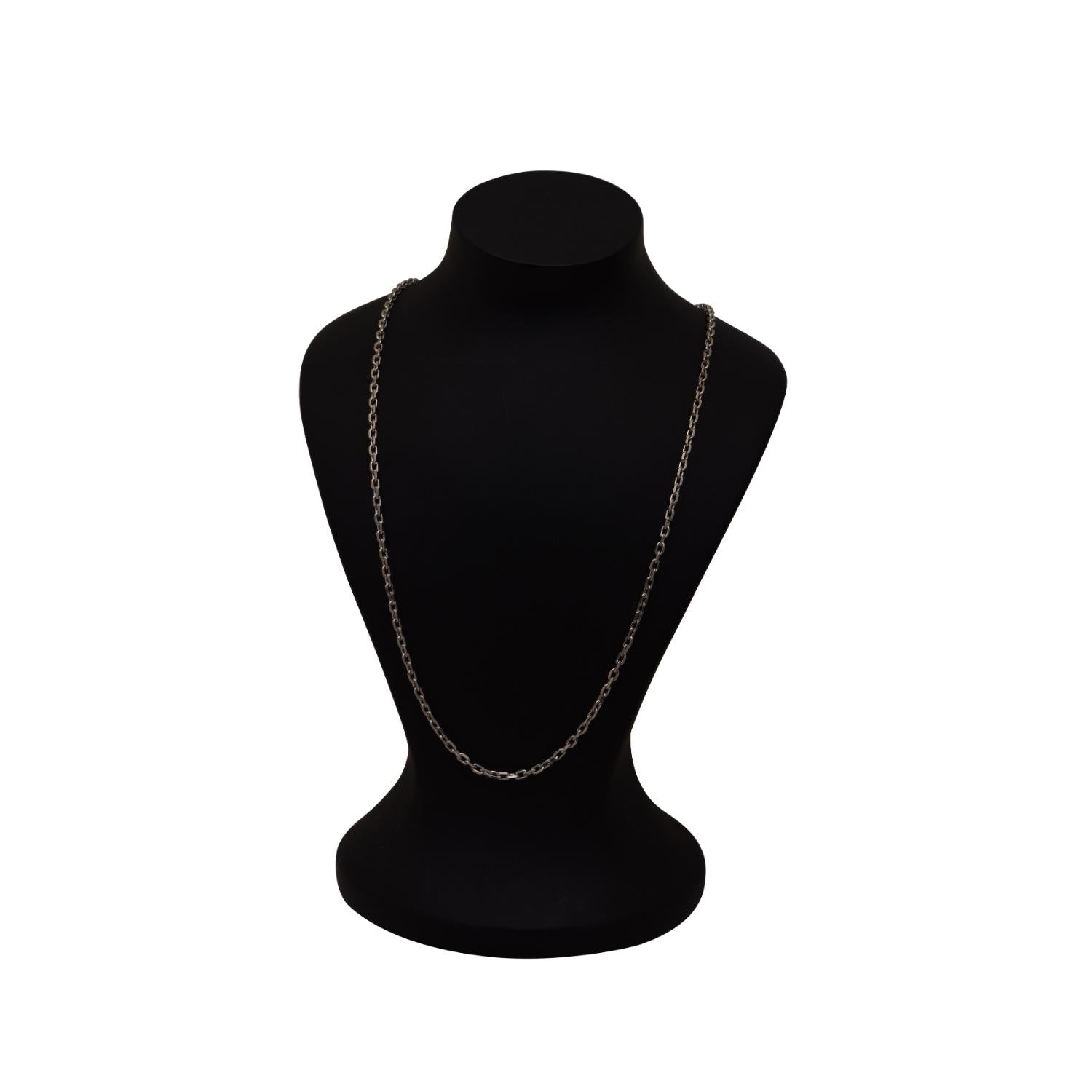 Collana a catena da 18 pollici in argento sterling