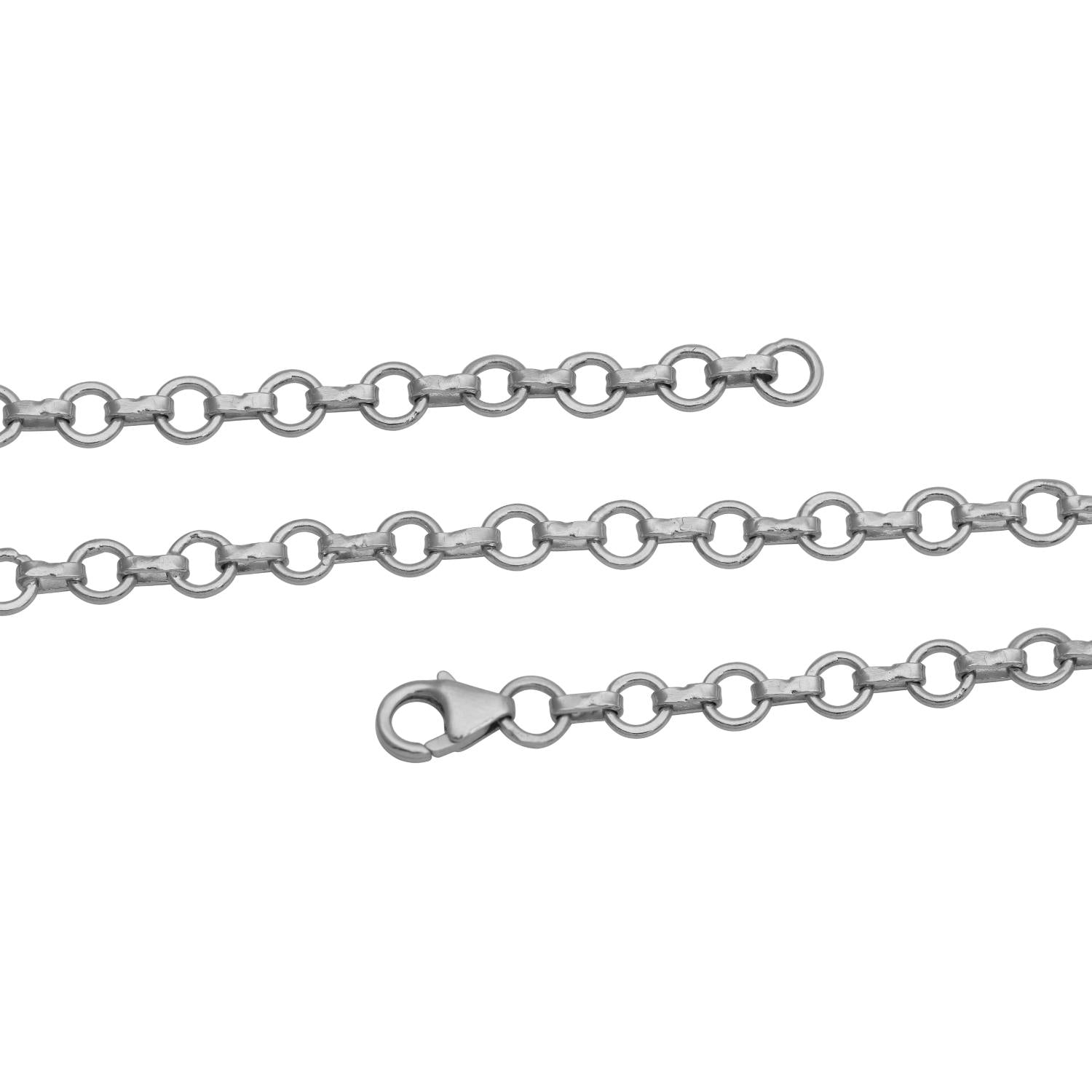 Collana a catena da 18 pollici in argento sterling
