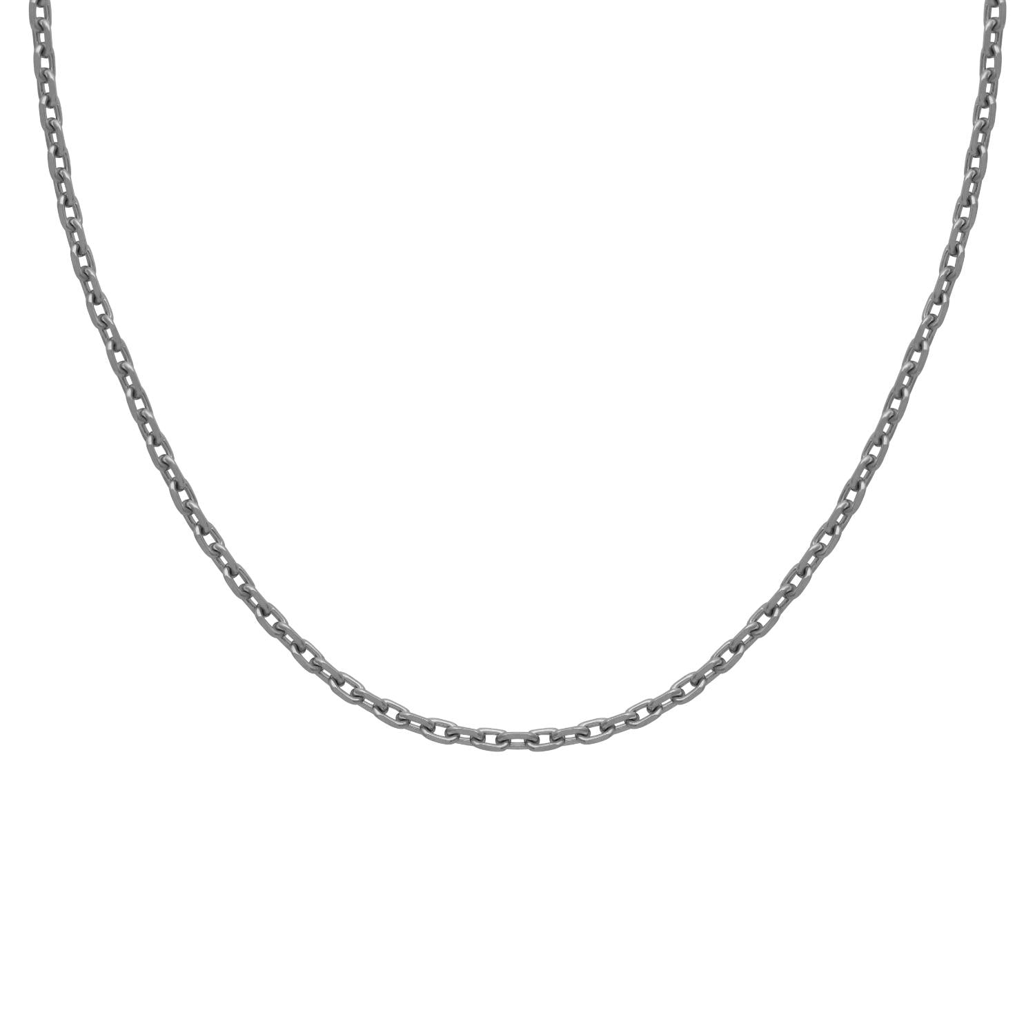 Rolo Chain Necklace - Sterling Silver