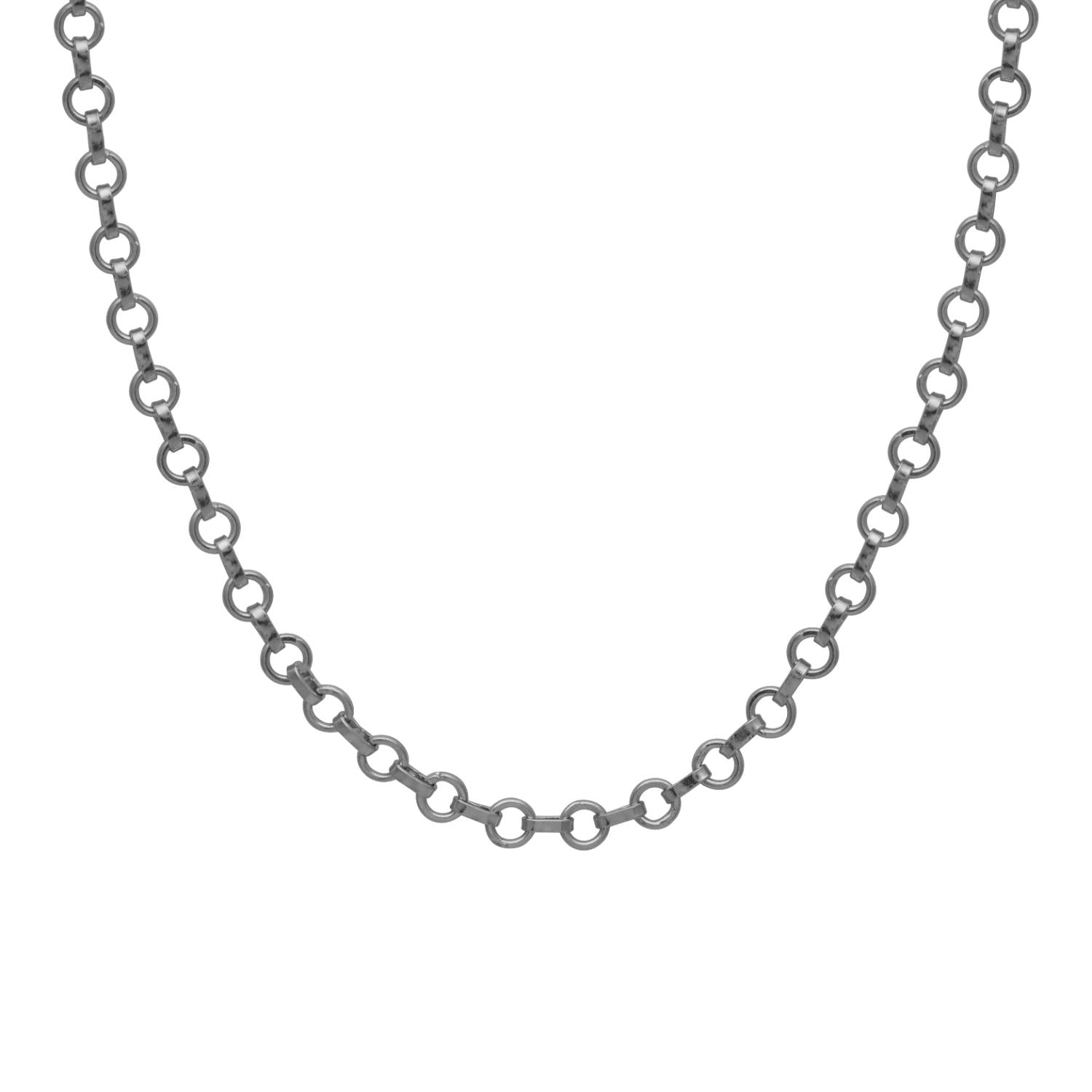 Collana a catena da 18 pollici in argento sterling