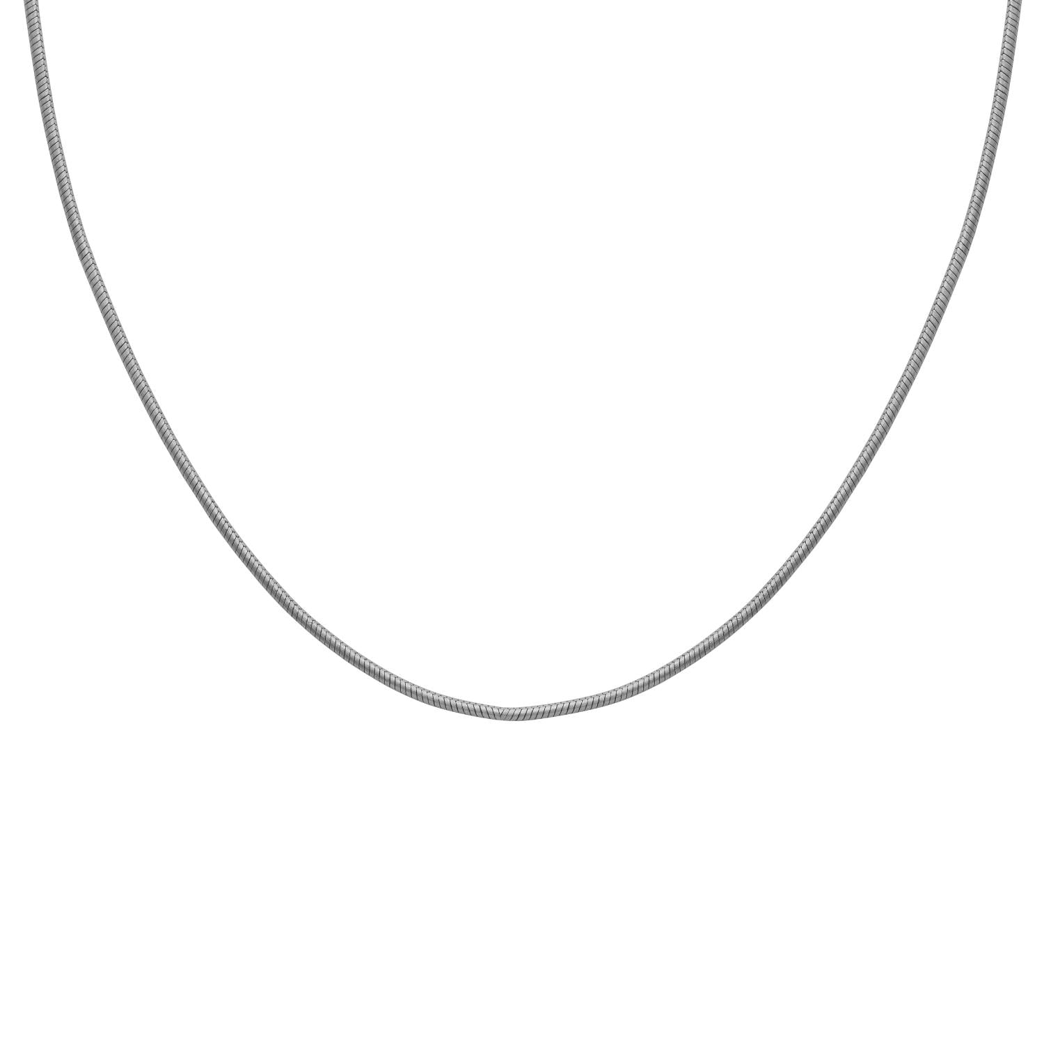 Snake Chain Necklace - Sterling Silver