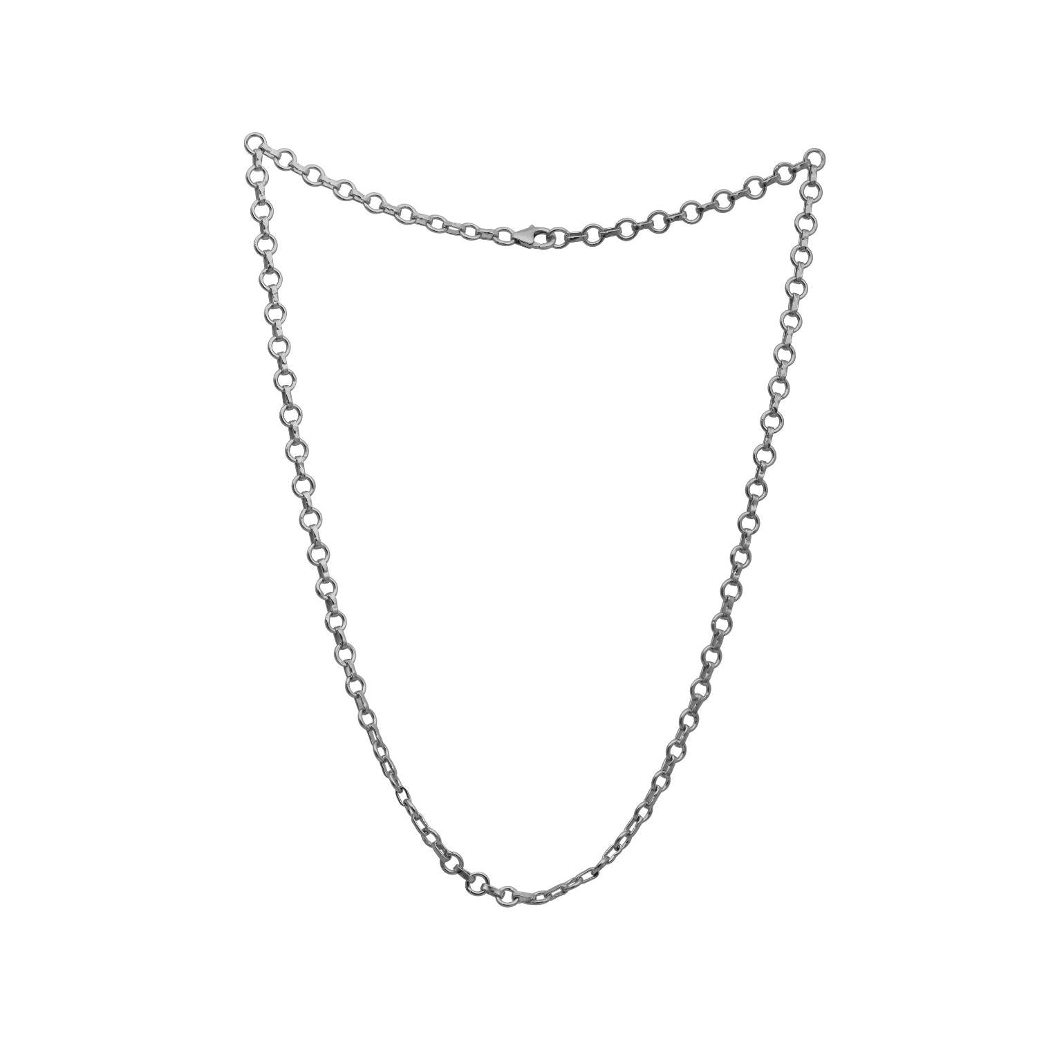 Collana a catena da 18 pollici in argento sterling