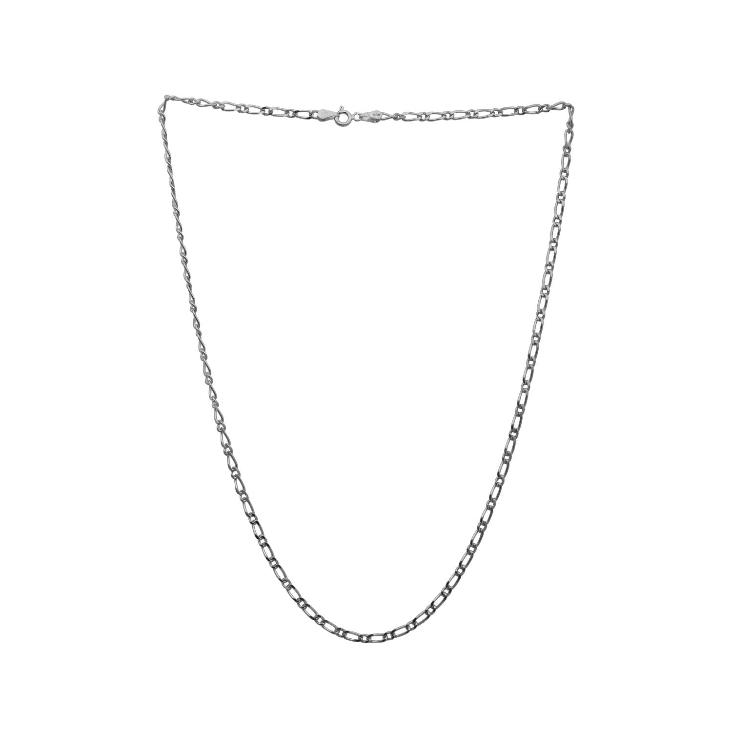 Collana a catena da 18 pollici in argento sterling