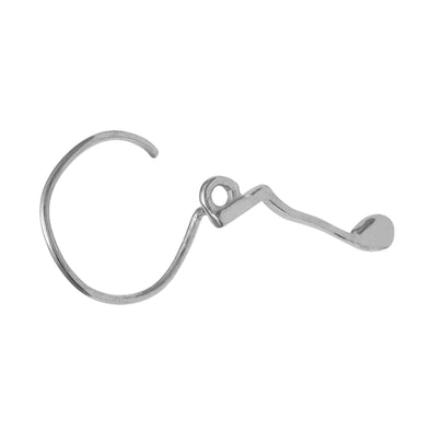 Solid Silver Plated Handmade Jewelry Unique Traditional Nose Pin For Women