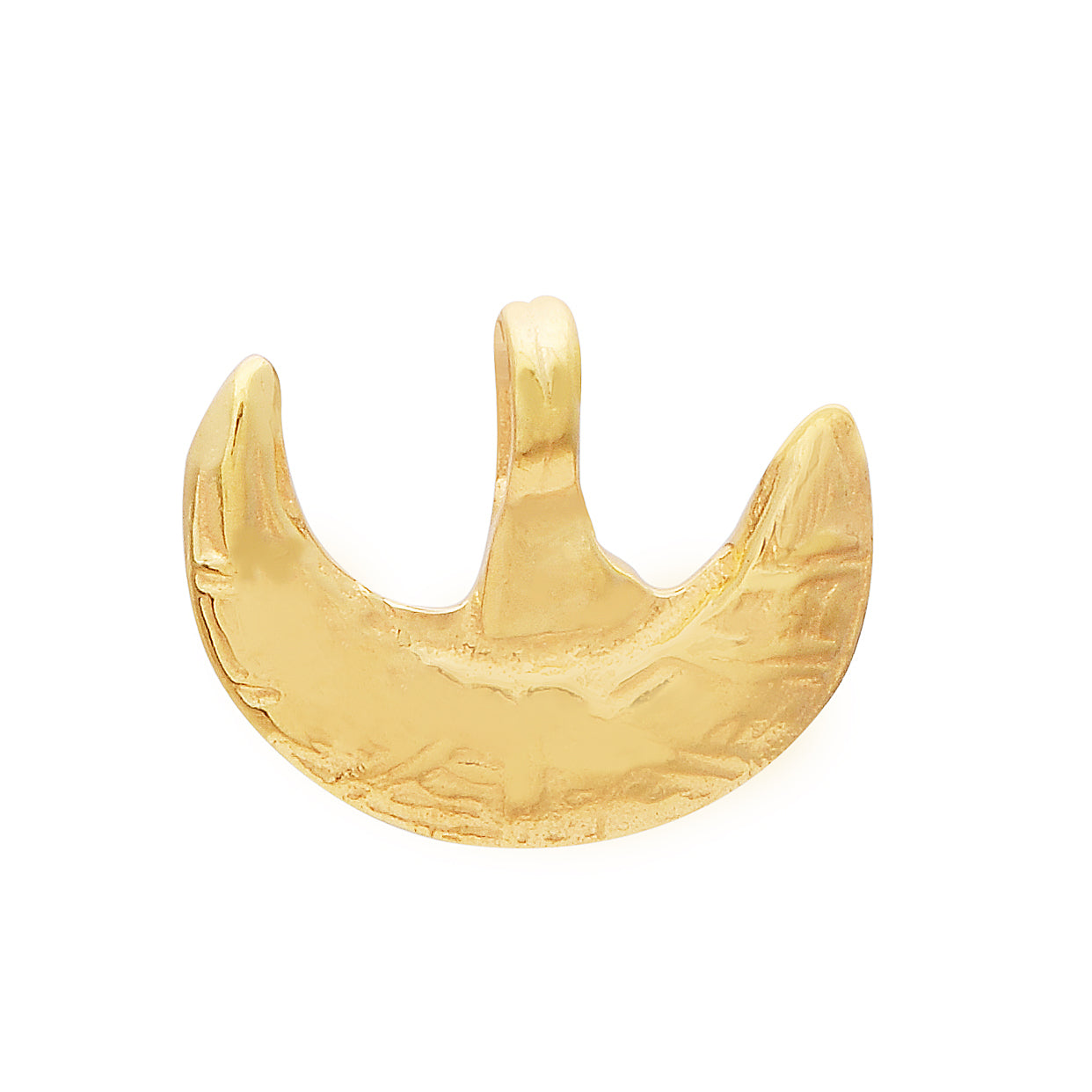 Half Moon Pendant - Sterling Silver