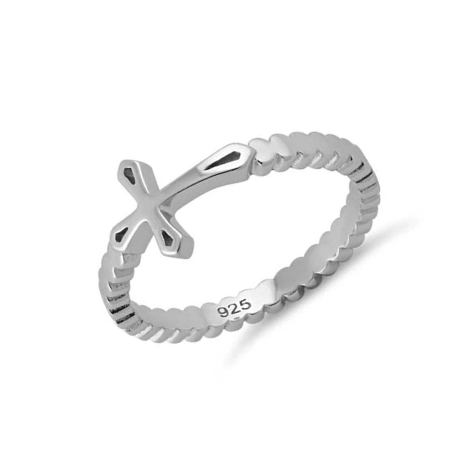 Christian Cross Ring