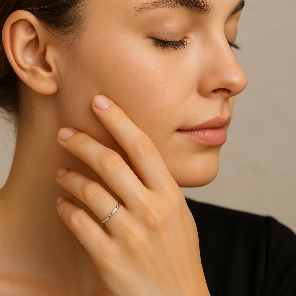 Hammered Band Ring- Shine Jewel