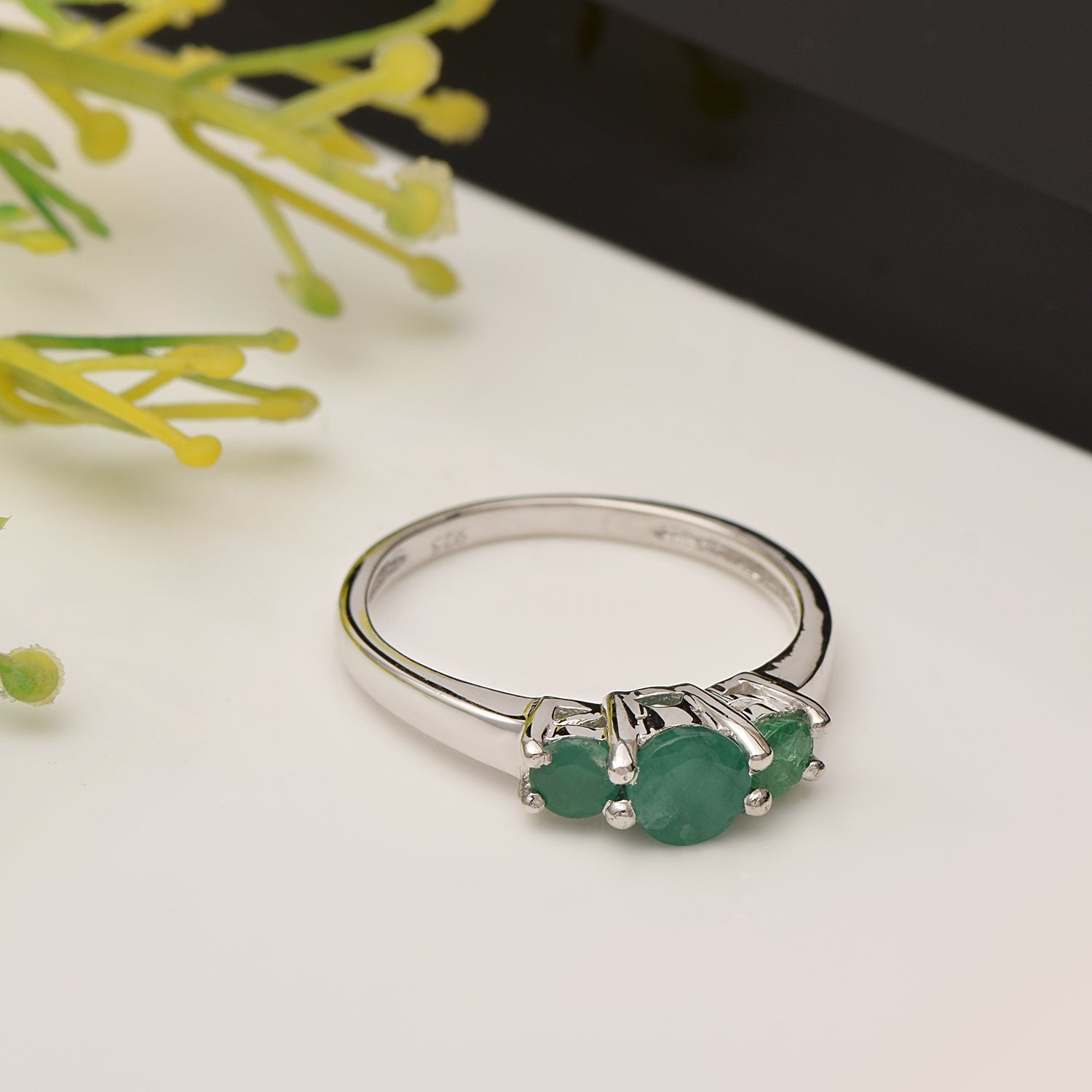 Emerald Zambia Ring