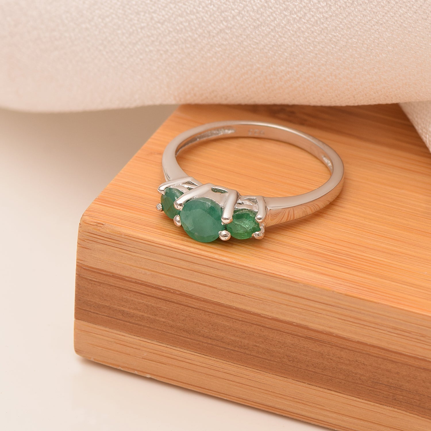 Emerald Zambia Ring