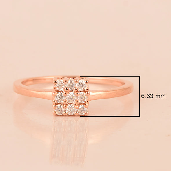 Moissanite Ring