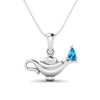 Swiss Blue Topaz Necklace