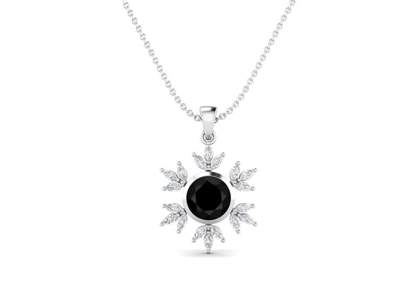 Black Spinel Necklace