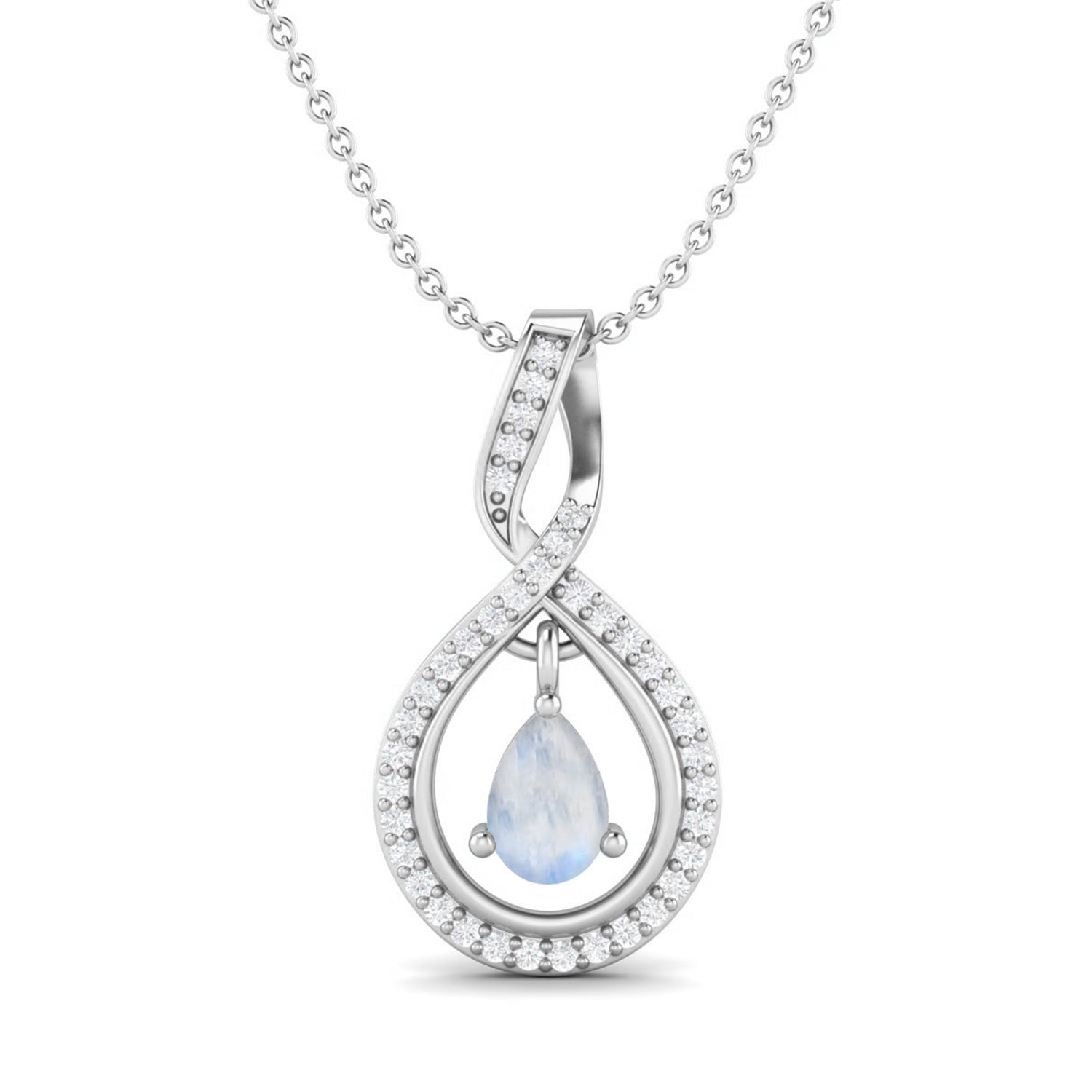 Rainbow Moonstone Healing Crystal Reiki Adjustable Gemstone Necklace –  Spiritual Diva Jewelry