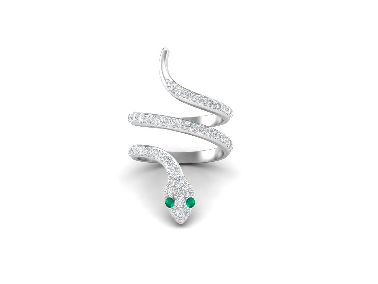 Anello nuziale in onice verde intrecciato, anello nuziale in argento sterling 925 con serpente