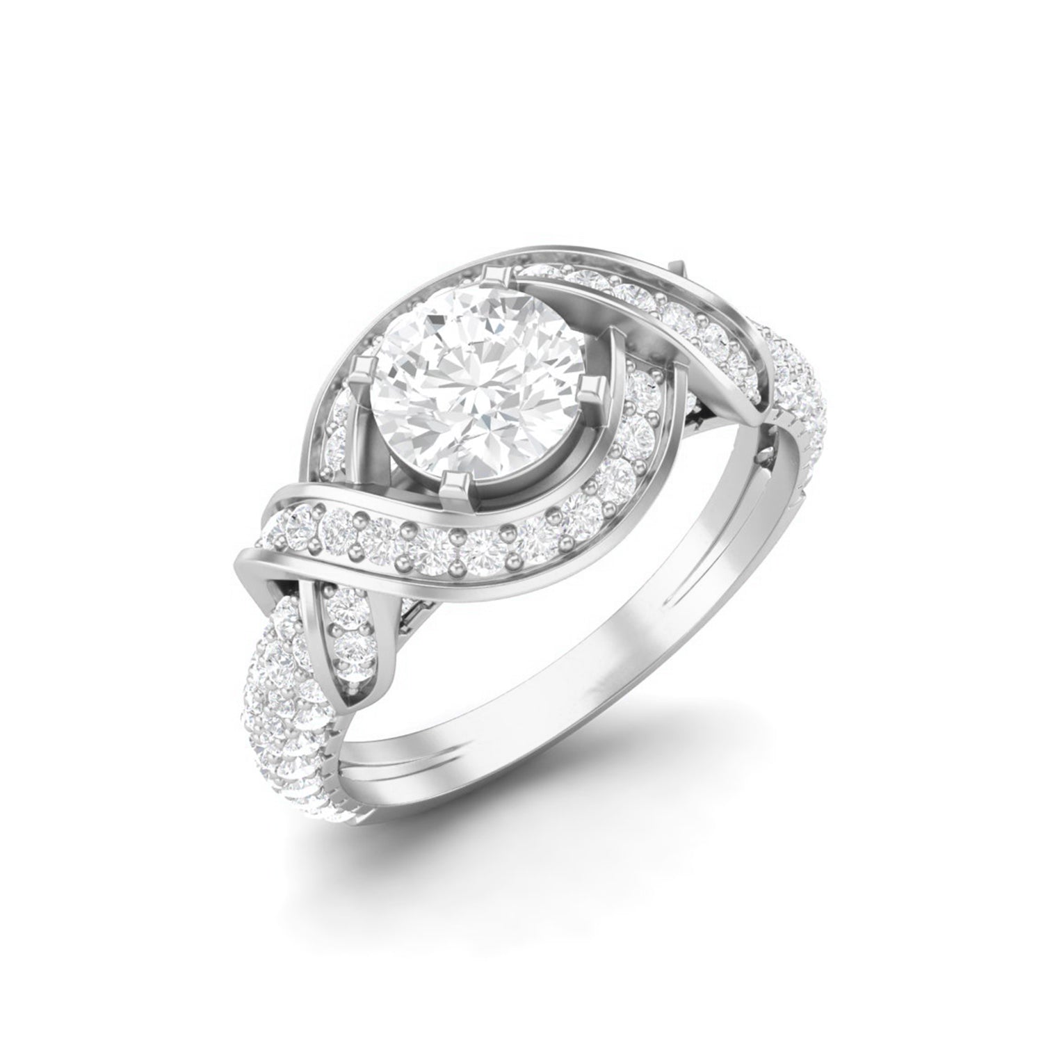 Moissanite Ring