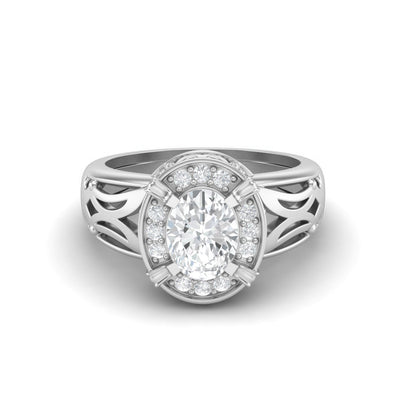 Moissanite Ring
