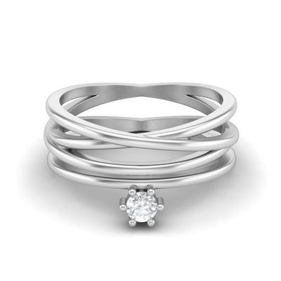 Moissanite Ring
