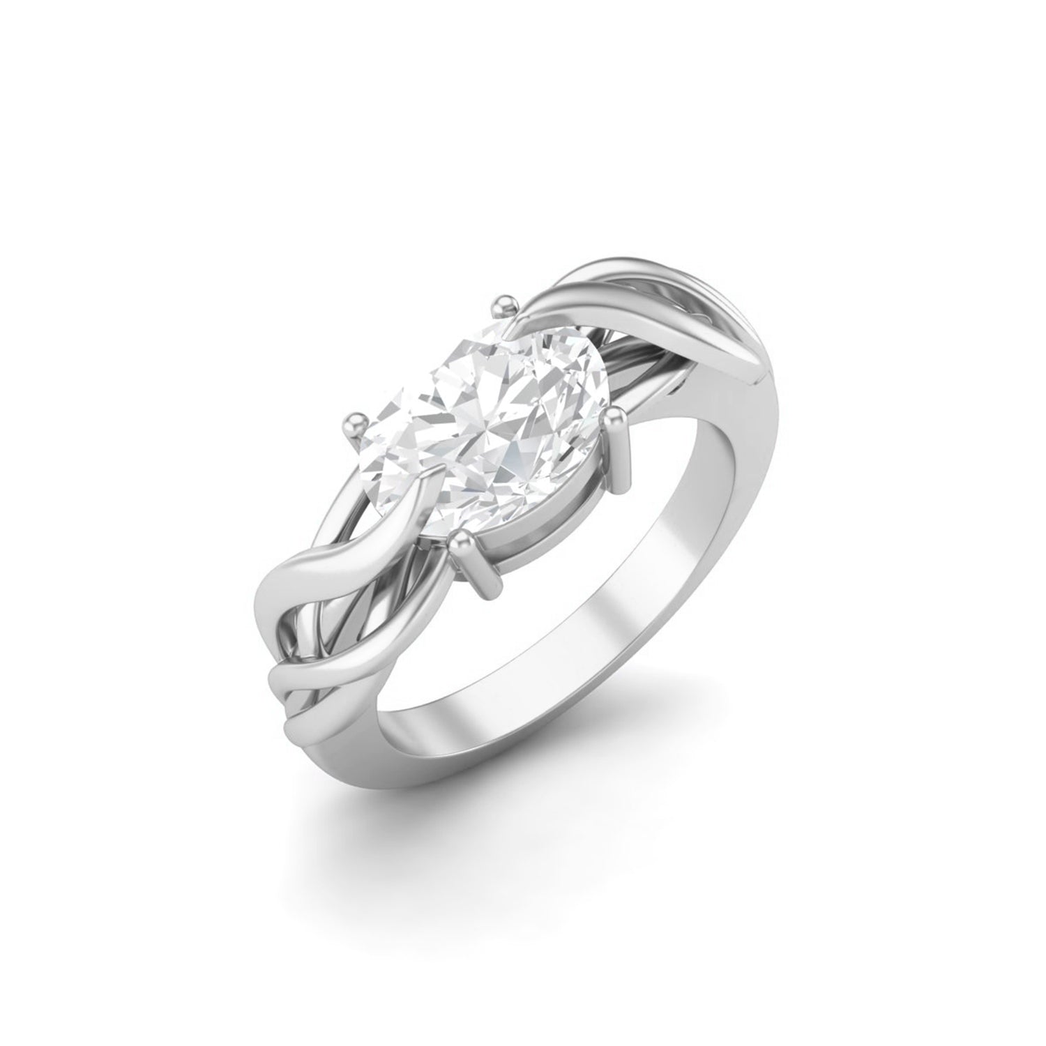Moissanite Ring