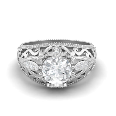 Moissanite Ring