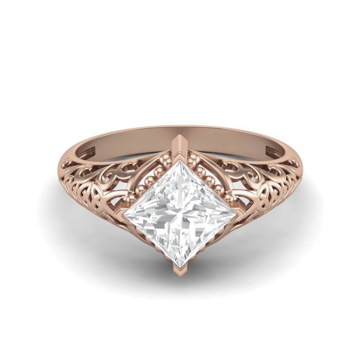Moissanite Ring