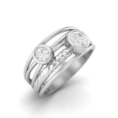 Moissanite Ring