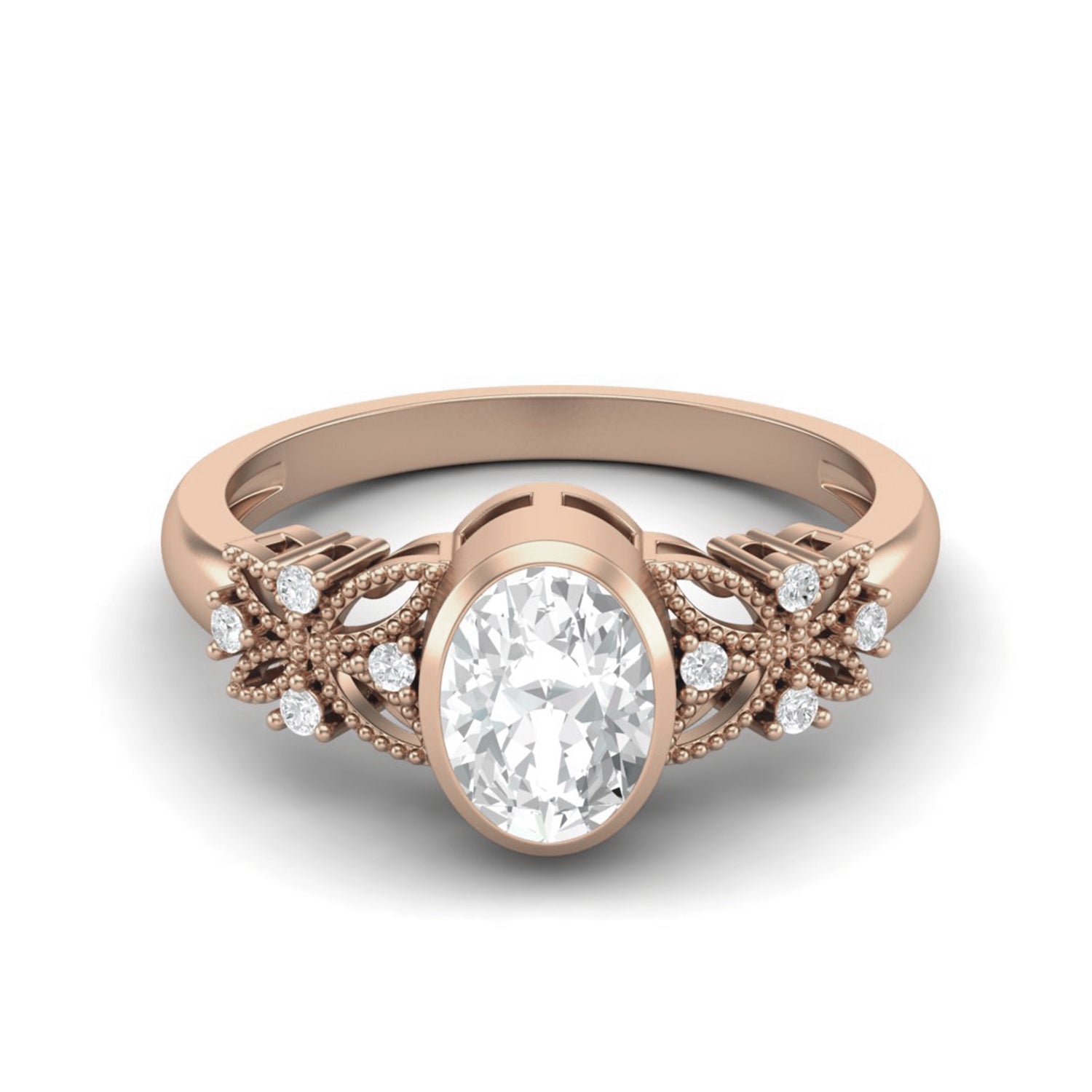 Moissanite Ring