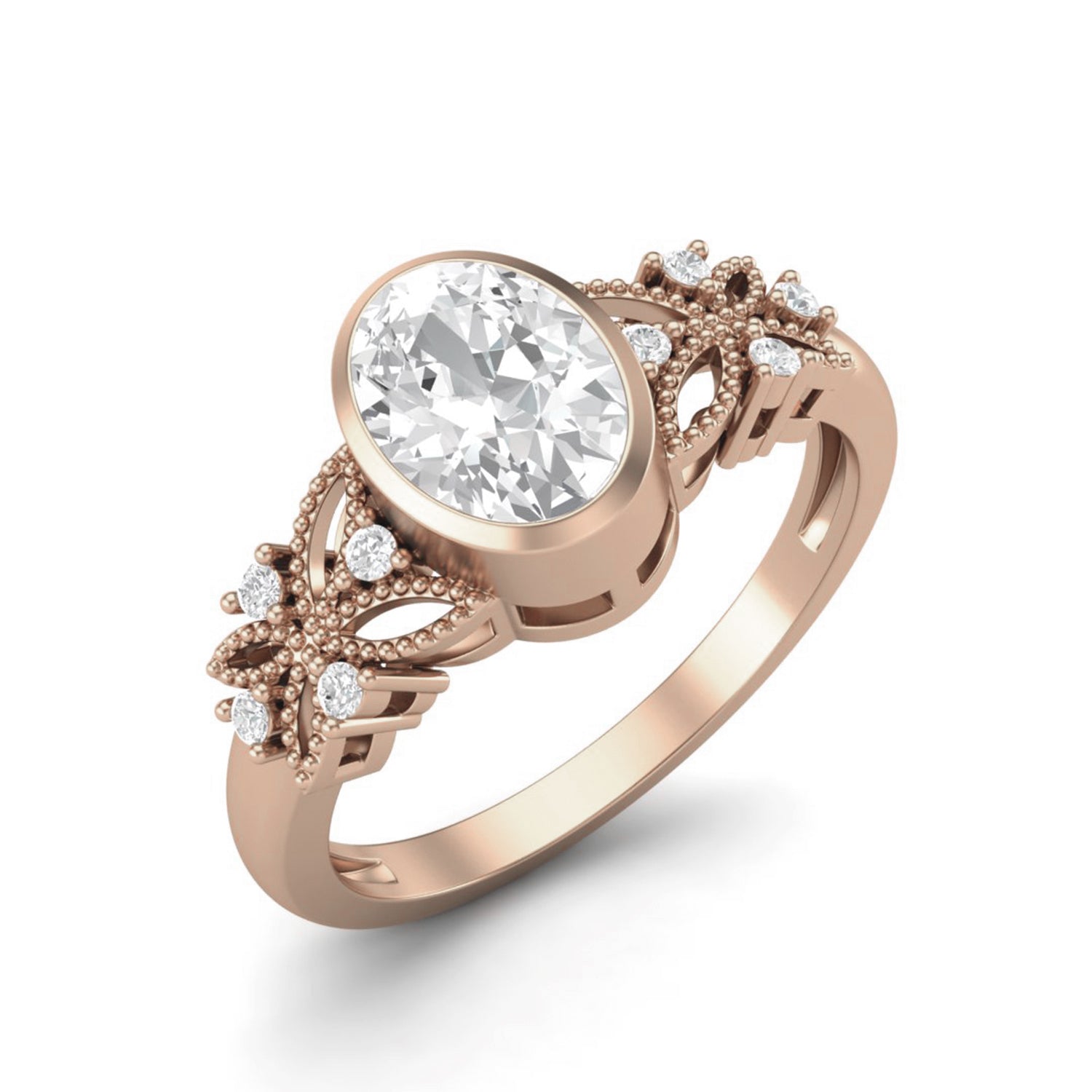 Moissanite Ring